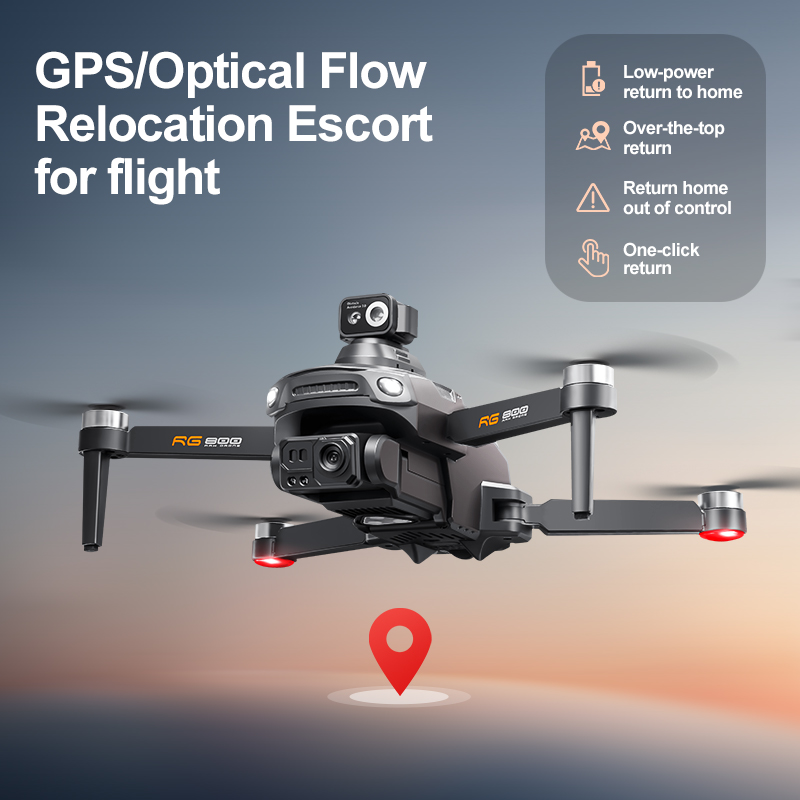 RG800 MAX GPS Drone Profession - огляд і ціна Drone Surveying