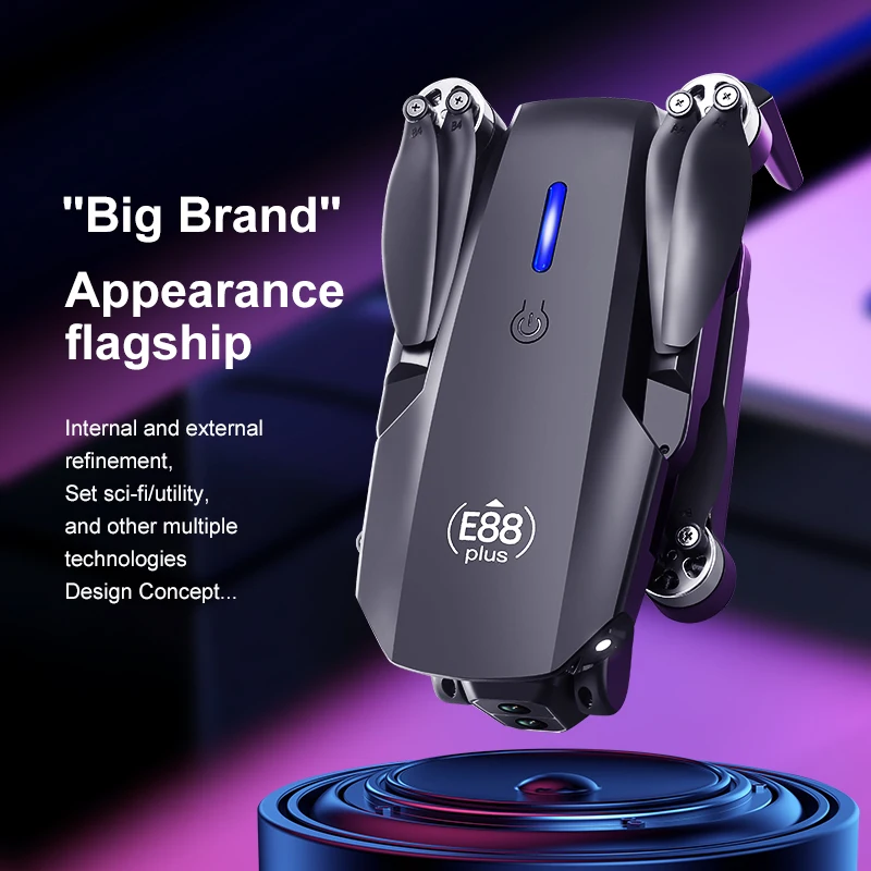 New E88 Plus Quadcopter Drone: - огляд і ціна Drone Cinematic