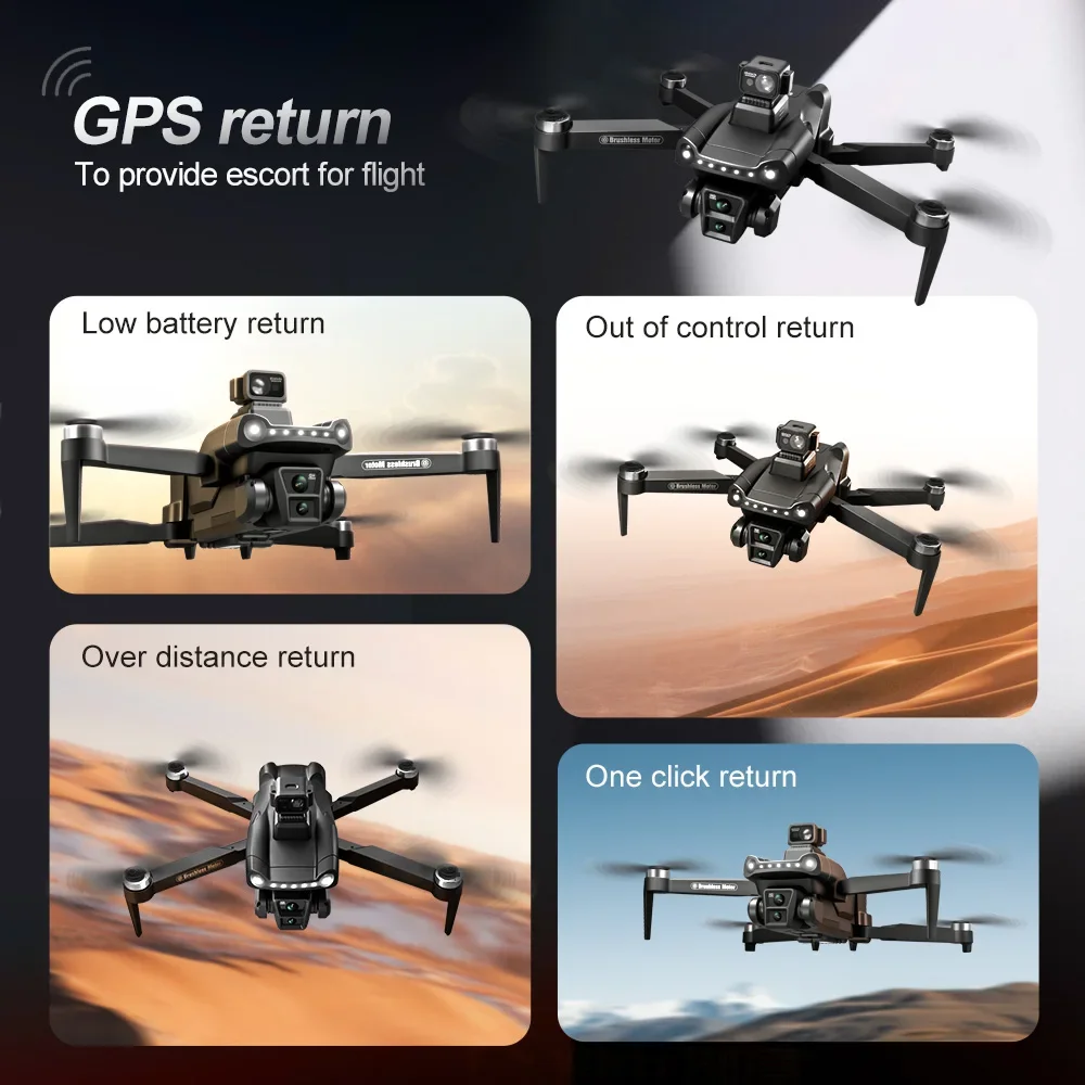 Original V198GPS 4K Drone Prof - огляд і ціна Drone Video Production